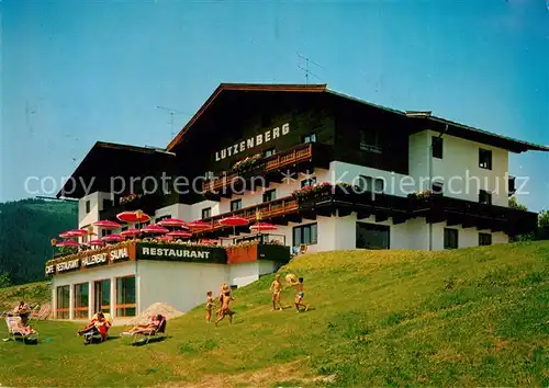 AK / Ansichtskarte Kitzbuehel_Tirol Hotel Restaurant Lutzenberg Kitzbuehel Tirol