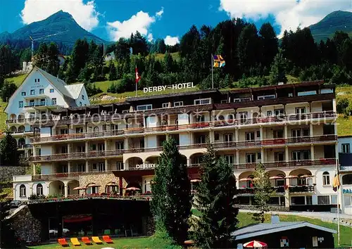AK / Ansichtskarte Davos_Dorf_GR Derby Hotel Davos_Dorf_GR