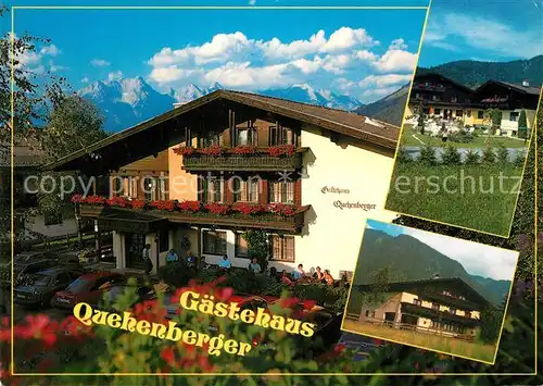 AK / Ansichtskarte Maishofen Gaestehaus Quehenberger Maishofen