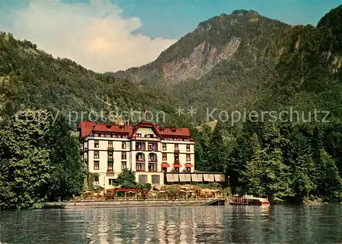 AK / Ansichtskarte Vitznau Hotel Vitznauerhof Vitznau