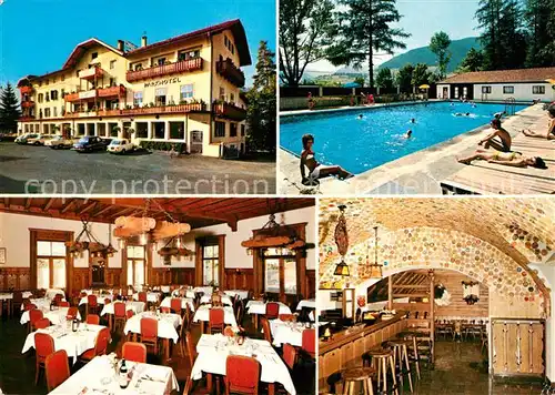 AK / Ansichtskarte Sterzing_Suedtirol Park Hotel Stoetter Pool Sterzing Suedtirol