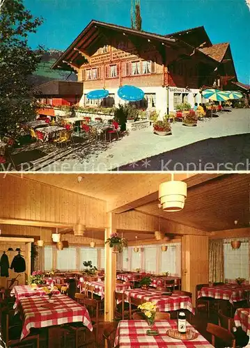 AK / Ansichtskarte Diemtigen Hotel Restaurant Bergli Diemtigen
