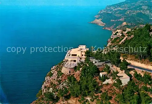 AK / Ansichtskarte Estallenchs Restaurant Bar Es Grau Meerblick Fliegeraufnahme Estallenchs