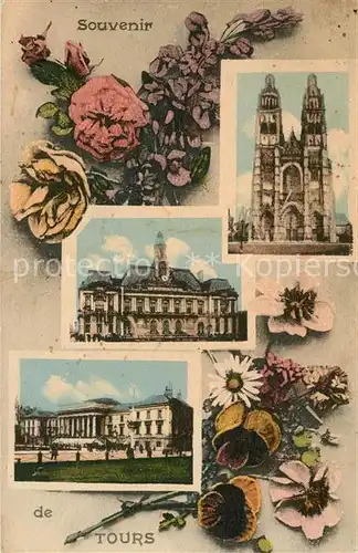 AK / Ansichtskarte Tours_Indre et Loire Vue partielle Tours Indre et Loire