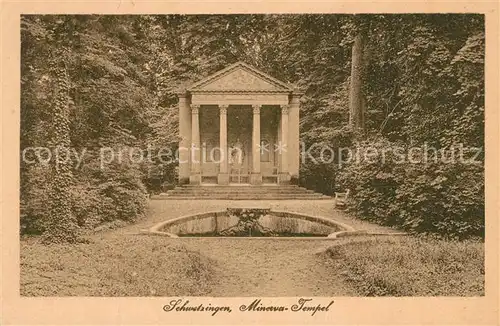 AK / Ansichtskarte Schwetzingen Minerva Tempel Schwetzingen