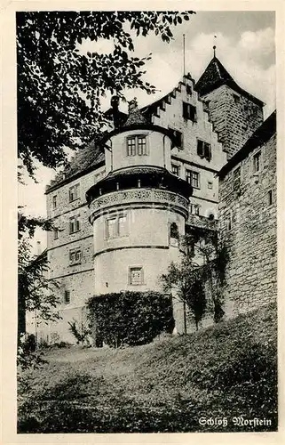 AK / Ansichtskarte Morstein_Gerabronn Schloss Morstein Morstein_Gerabronn