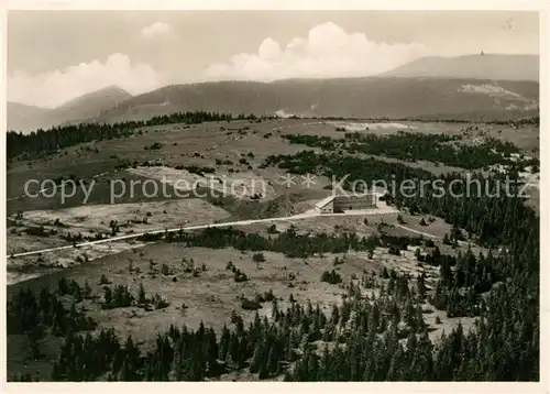 AK / Ansichtskarte Schliffkopf Gedaechtnishaus des Schwaebischen Schneelaufbundes Schliffkopf
