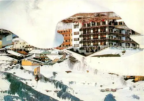 AK / Ansichtskarte Saalbach Hinterglemm Hotel Kristall Saalbach Hinterglemm