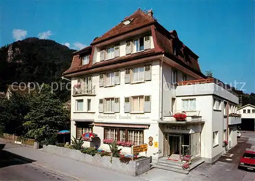 AK / Ansichtskarte Bad_Ragaz Gasthaus zur Traube Hotel Garni Bad_Ragaz