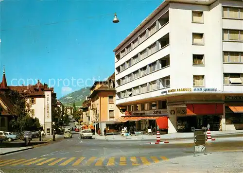 AK / Ansichtskarte Sierre_VS Rue du General Guisan Sierre_VS