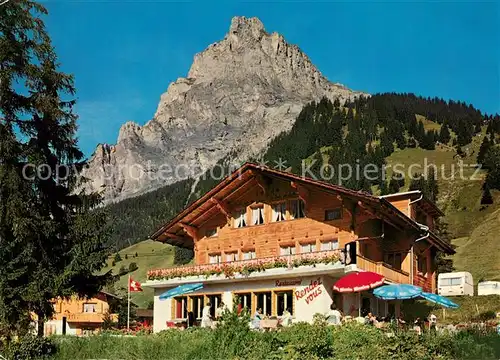 AK / Ansichtskarte Kandersteg_BE Restaurant Rendez Vous Camping  Kandersteg_BE