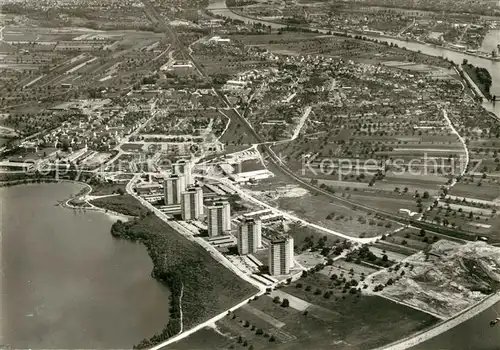 AK / Ansichtskarte Mainaschaff Fliegeraufnahme Mainaschaff