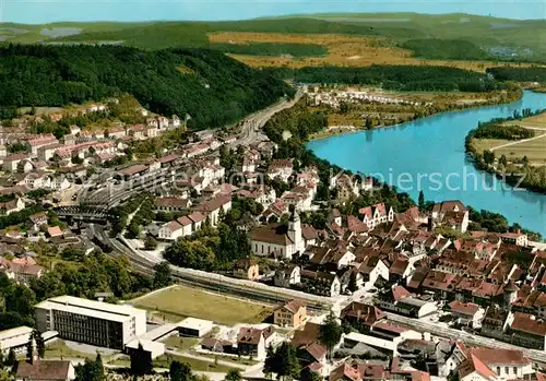 AK / Ansichtskarte Waldshut Tiengen Fliegeraufnahme Waldshut Tiengen