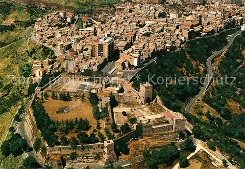 AK / Ansichtskarte Enna Fliegeraufnahme Castello di Lombardia Enna