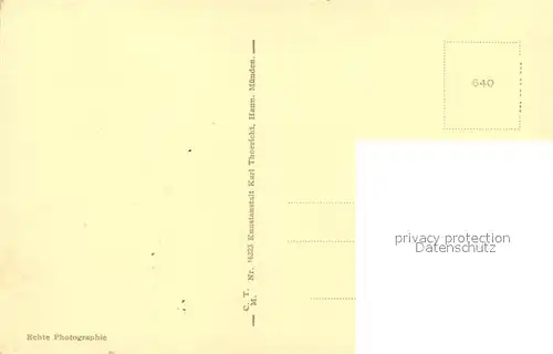 AK / Ansichtskarte Waldeck_Edersee Durchblick von der Sperrmauer auf Edersee Terrassen auf Schloss Waldeck Waldeck Edersee