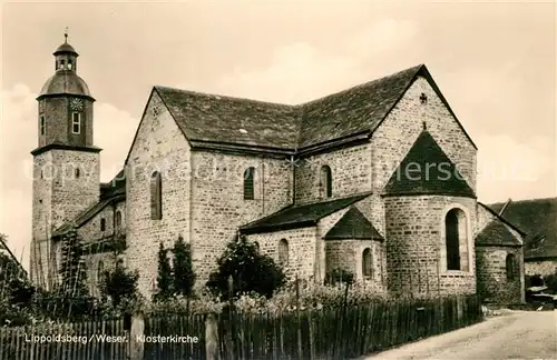 AK / Ansichtskarte Lippoldsberg Klosterkirche Lippoldsberg