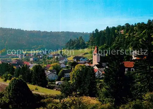AK / Ansichtskarte Emsing_Titting_Oberbayern Panorama Anlautertal Emsing_Titting_Oberbayern