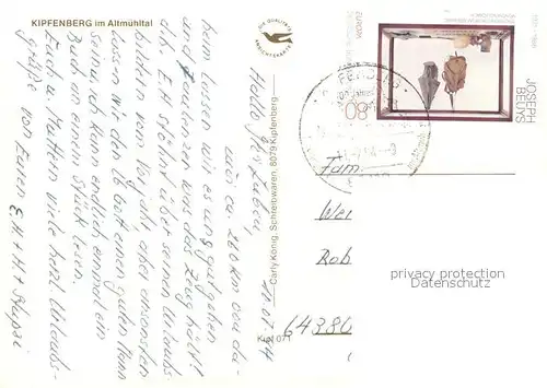 AK / Ansichtskarte Kipfenberg_Altmuehltal Panorama Kipfenberg Altmuehltal