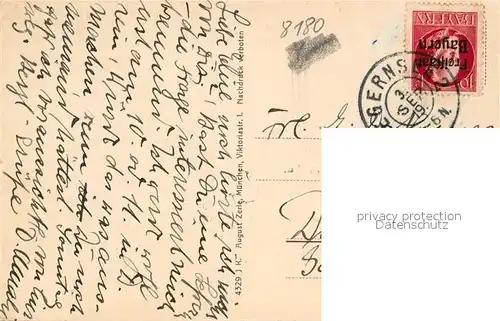 AK / Ansichtskarte Tegernsee mit Abwinkel Tegernsee