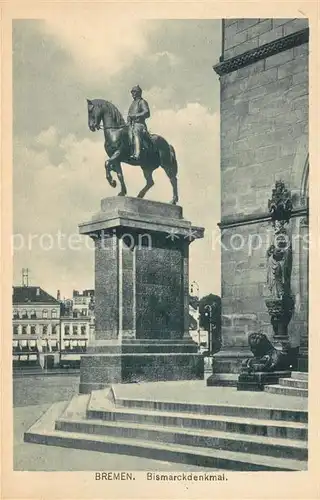 AK / Ansichtskarte Bremen Bismarckdenkmal Bremen