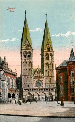 AK / Ansichtskarte Bremen Dom Bremen