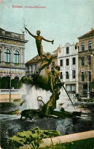 AK / Ansichtskarte Bremen Teichmannbrunnen Bremen