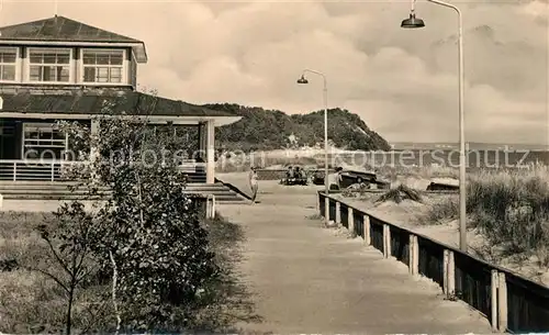 AK / Ansichtskarte Baabe_Ostseebad_Ruegen Gaststaette am Strand Baabe_Ostseebad_Ruegen