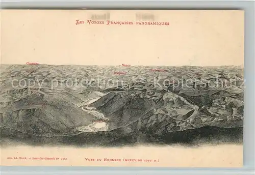 AK / Ansichtskarte Hohneck Vues du Hohneck Hohneck