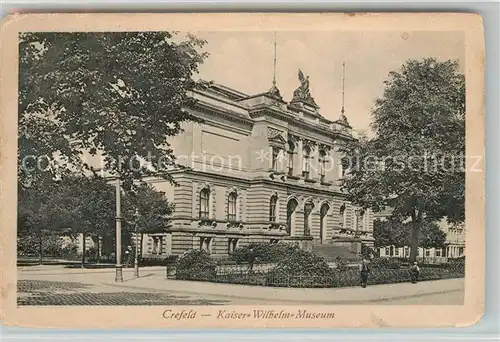 AK / Ansichtskarte Krefeld Kaiser Wilhelm Museum Krefeld