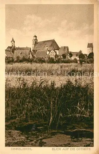 AK / Ansichtskarte Dinkelsbuehl Teilansicht Dinkelsbuehl