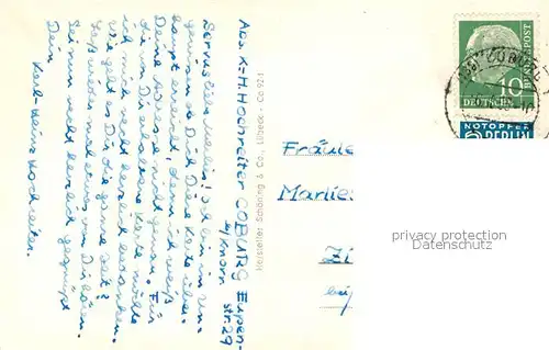 AK / Ansichtskarte Coburg Stadtblick mit Veste Coburg