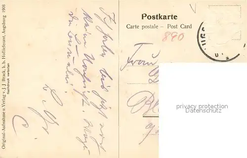 AK / Ansichtskarte Augsburg Theater Augsburg