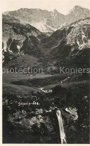 AK / Ansichtskarte Gaisalpsee Panorama Gaisalpsee