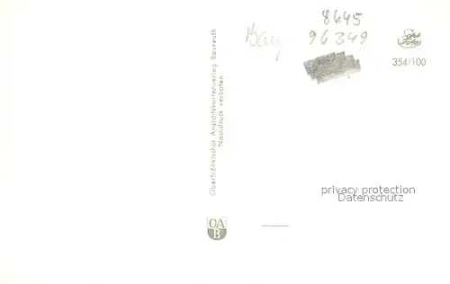 AK / Ansichtskarte Steinwiesen Panorama Saegemuehle Ev Kirche Kath Kirche Steinwiesen