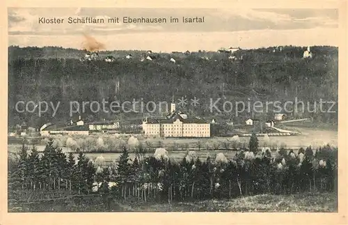 AK / Ansichtskarte Ebenhausen_Isartal Kloster Schaeftlarn Ebenhausen Isartal