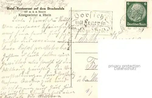 AK / Ansichtskarte Koenigswinter Drachenfels Klosterruine Heisterbach Lindenwirtin Rolandsbogen Drachenburg Siebengebirge Koenigswinter