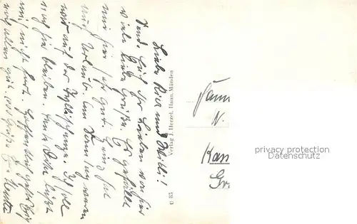 AK / Ansichtskarte Hann._Muenden Teilansicht Hann. Muenden