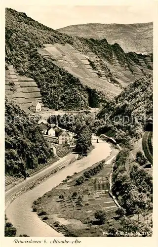 AK / Ansichtskarte Altenahr Ahrpartie mit Reimershoven Altenahr