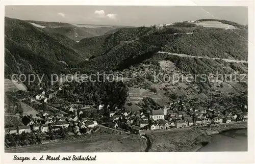AK / Ansichtskarte Mosel_Region Burgen an der Mosel mit Beibachtal Mosel Region