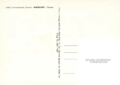 AK / Ansichtskarte Niendorf_Ostseebad Fliegeraufnahme Niendorf_Ostseebad
