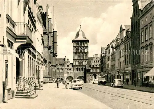 AK / Ansichtskarte Luebeck Burgtor Luebeck