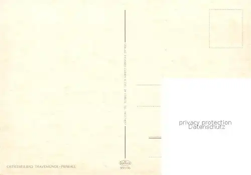 AK / Ansichtskarte Priwall_Travemuende Strand Ostseeheilbad Priwall Travemuende