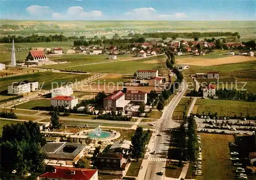 AK / Ansichtskarte Bad_Fuessing Hotel Restaurant Fuessinger Hof Fliegeraufnahme Bad_Fuessing