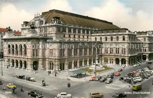 AK / Ansichtskarte Wien Staatsoper Wien