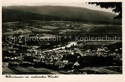 AK / Ansichtskarte Witzenhausen Panorama Witzenhausen