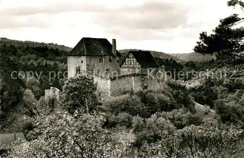 AK / Ansichtskarte Nentershausen_Hessen Burg Tannenberg Jugendherberge Nentershausen Hessen