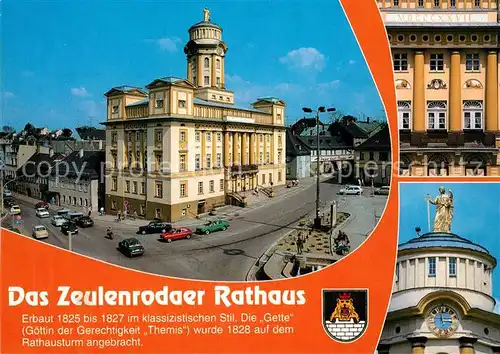 AK / Ansichtskarte Zeulenroda Triebes Rathaus Zeulenroda Triebes