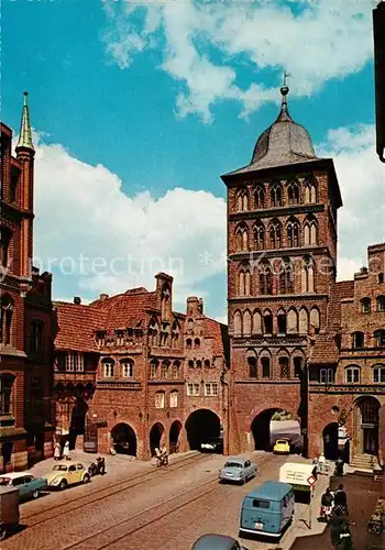 AK / Ansichtskarte Luebeck Burgtor Luebeck