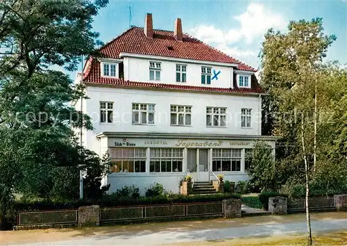 AK / Ansichtskarte Priwall_Travemuende Kurhotel Feyerabend Priwall Travemuende