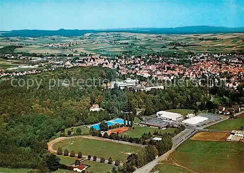 AK / Ansichtskarte Lauterbach_Hessen Luftkurort Fliegeraufnahme Lauterbach Hessen